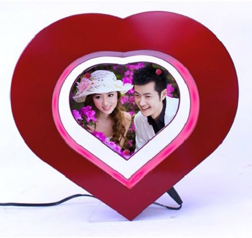 神奇心形 磁悬浮相框漂浮相架像框像架 特别创意生日礼物 送女友老婆